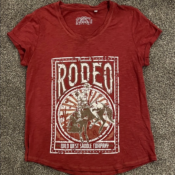 Red Rodeo Graphic Tee - Picture 1 of 4